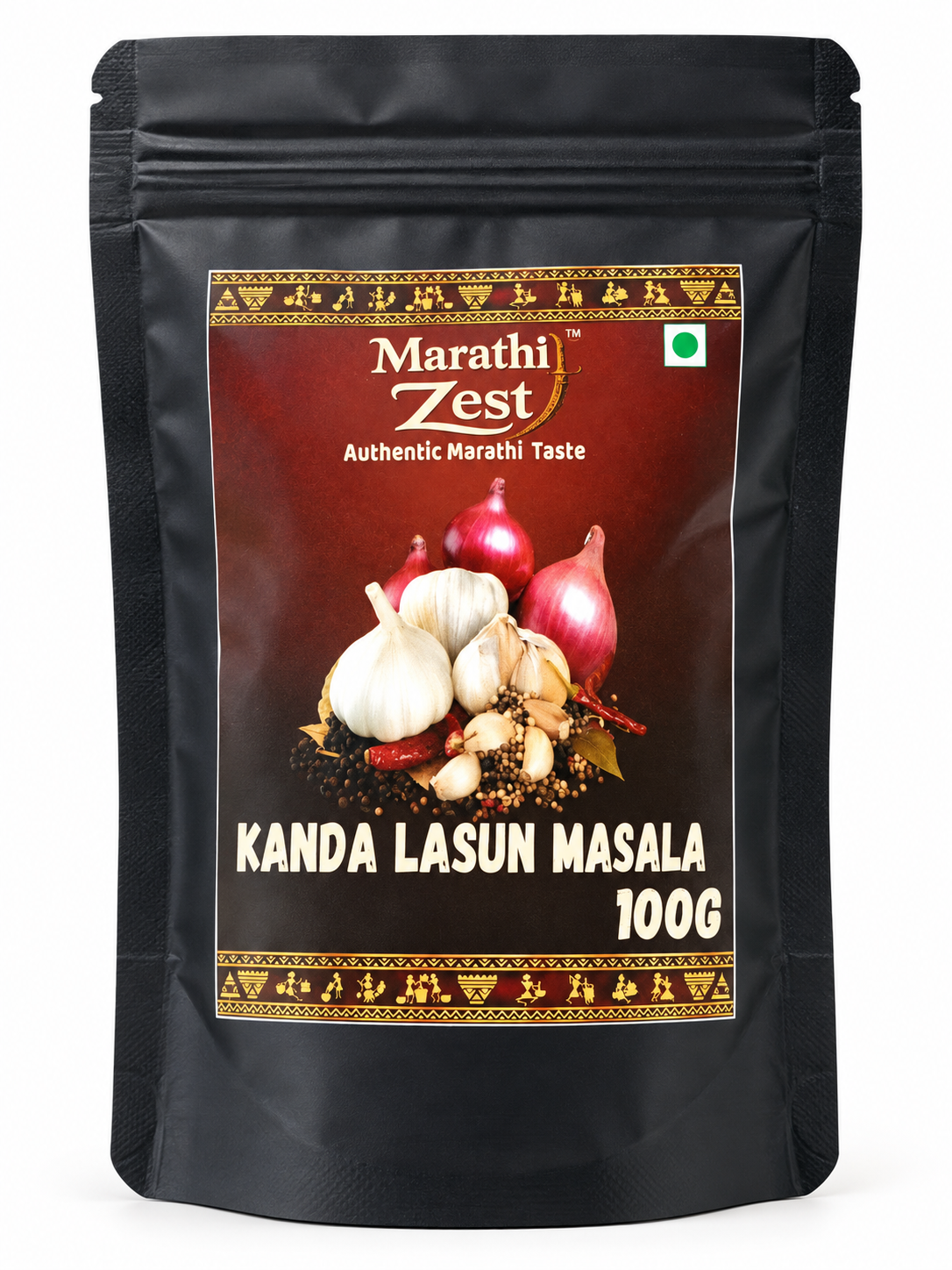 Marathi Zest Kanda Lasun Masala packet